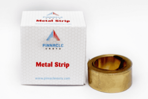 Brass metal strip