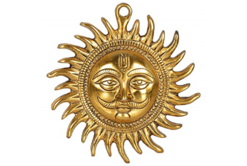 Brass sun