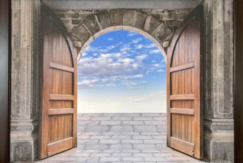 Door opener painting