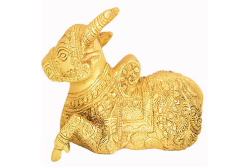 Brass Nandi bull